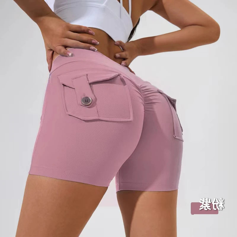 Smaller Gym Leggings – Scrunch Bum, High Waist, Yoga Pants, Shorts, Tights, Workout, Breathable, Naked Feeling, Elastic Fabric