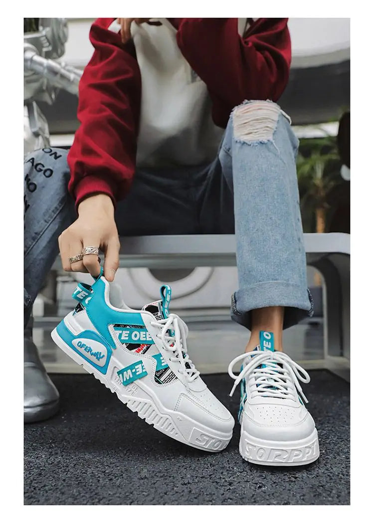Luxury Men's Vulcanized Shoes – Summer Casual Sneaker, Outdoor Running Platform, Designer Skateboard Tenis