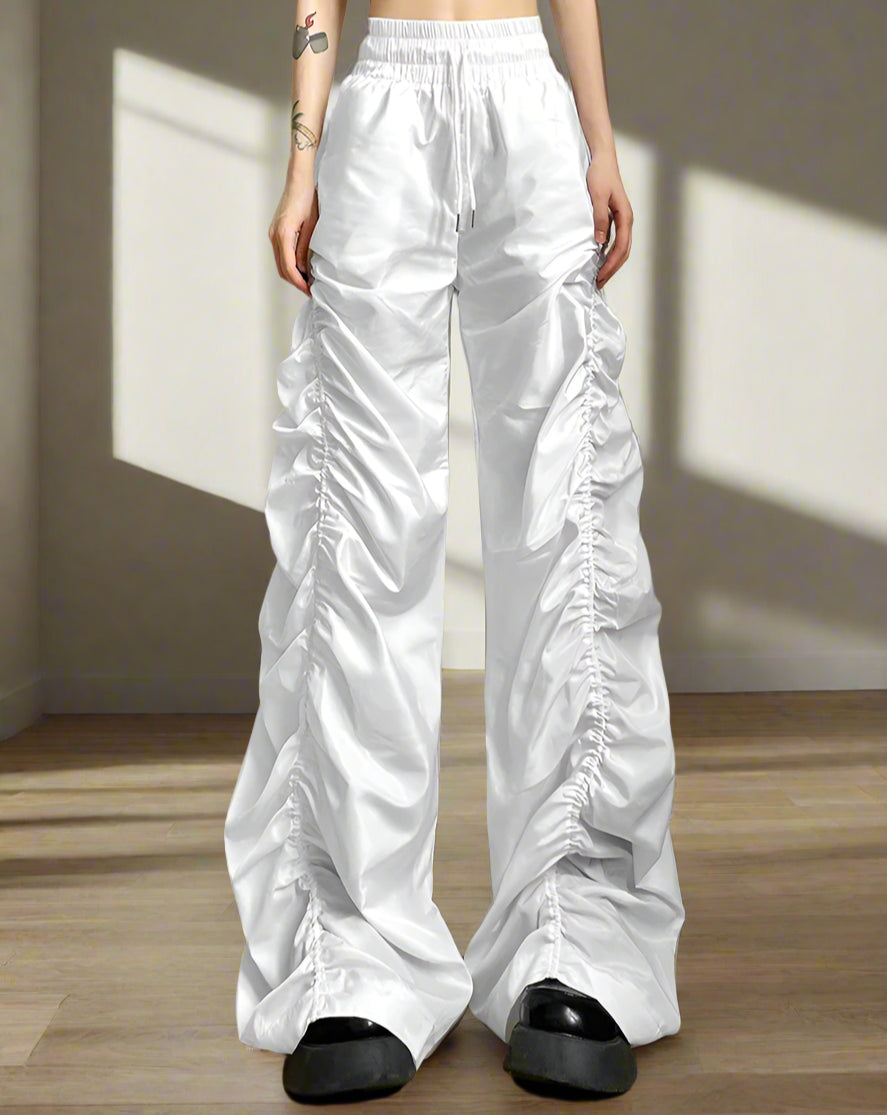 Fashion Trend Lantern Pants – Avant-Garde, Cool, All-Match, Casual, Loose Fit, High Waist, Wide Leg