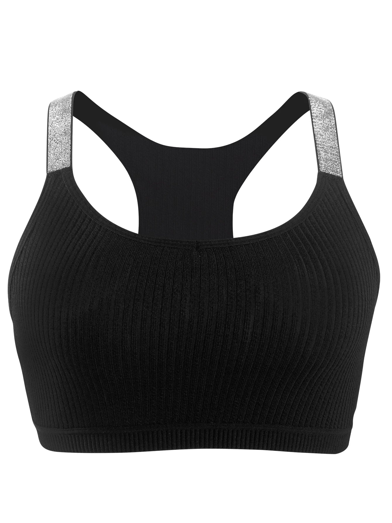 Sexy Sports Bras – Fitness Women’s Underwear, Yoga Crop Tank Top, Ribbed Backless Lingerie, Breathable Bralette, Elegant Vest