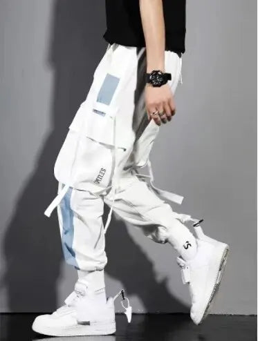 Oversized Sport Cargo Pants – Unisex Sweatpants, Korean Style, Y2K Vintage Workwear, Extra Large Size, Popular With Many Reviews