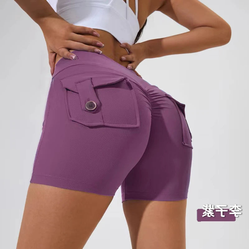 Smaller Gym Leggings – Scrunch Bum, High Waist, Yoga Pants, Shorts, Tights, Workout, Breathable, Naked Feeling, Elastic Fabric