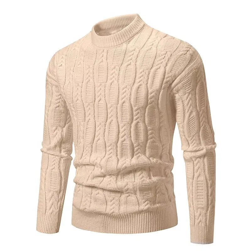 Mens Pullover Sweaters – Fashion Knit Sweater With A Lightweight Jumper Design, Autumn Mock Turtleneck, Perfect For Casual Streetwear
