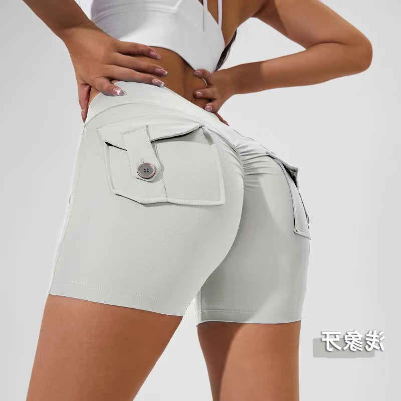 Smaller Gym Leggings – Scrunch Bum, High Waist, Yoga Pants, Shorts, Tights, Workout, Breathable, Naked Feeling, Elastic Fabric