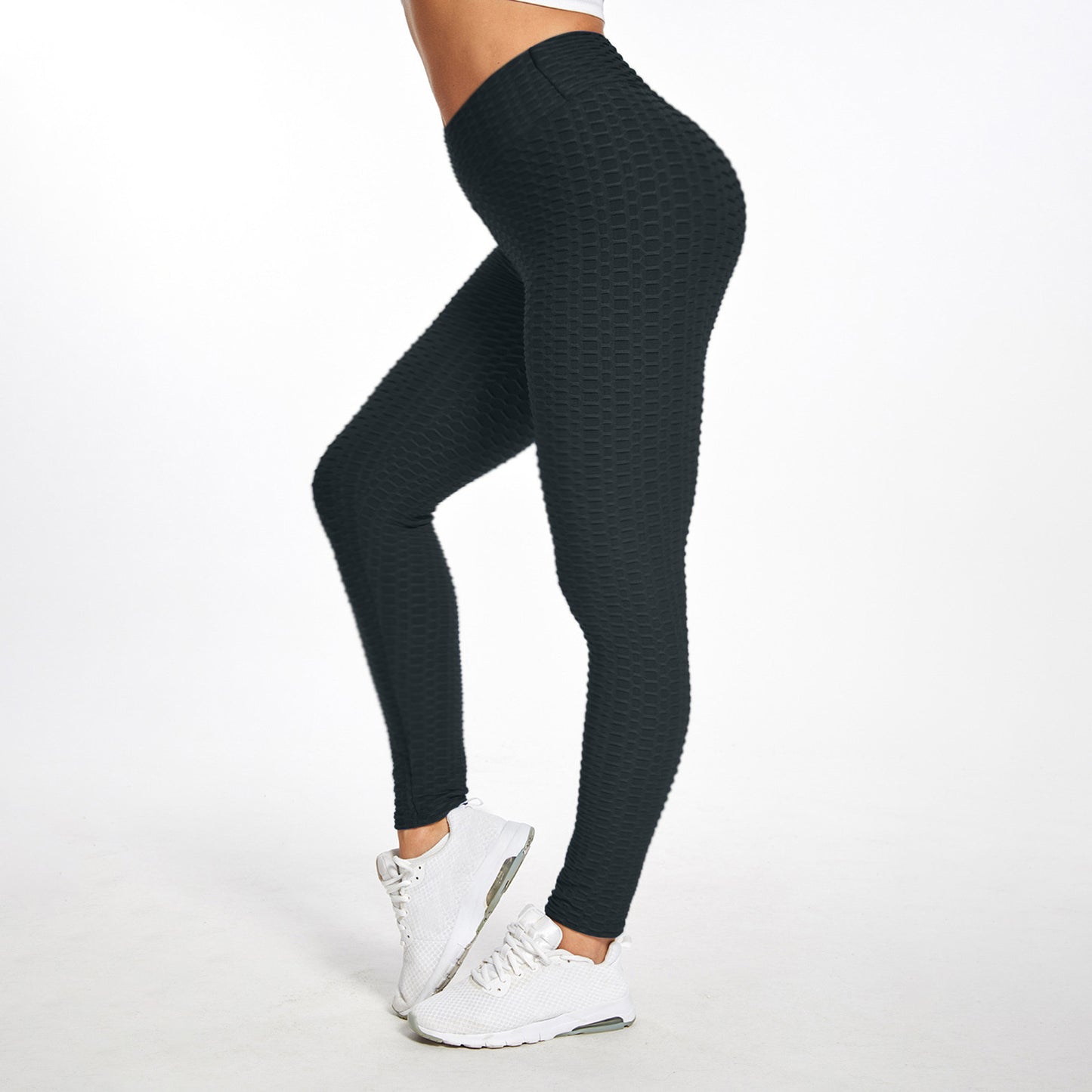 Women's Bubble Hip Lifting Pants – High Waist, Flared Design, Yoga, Fitness, Running, Gym, Sports, Dance Trousers