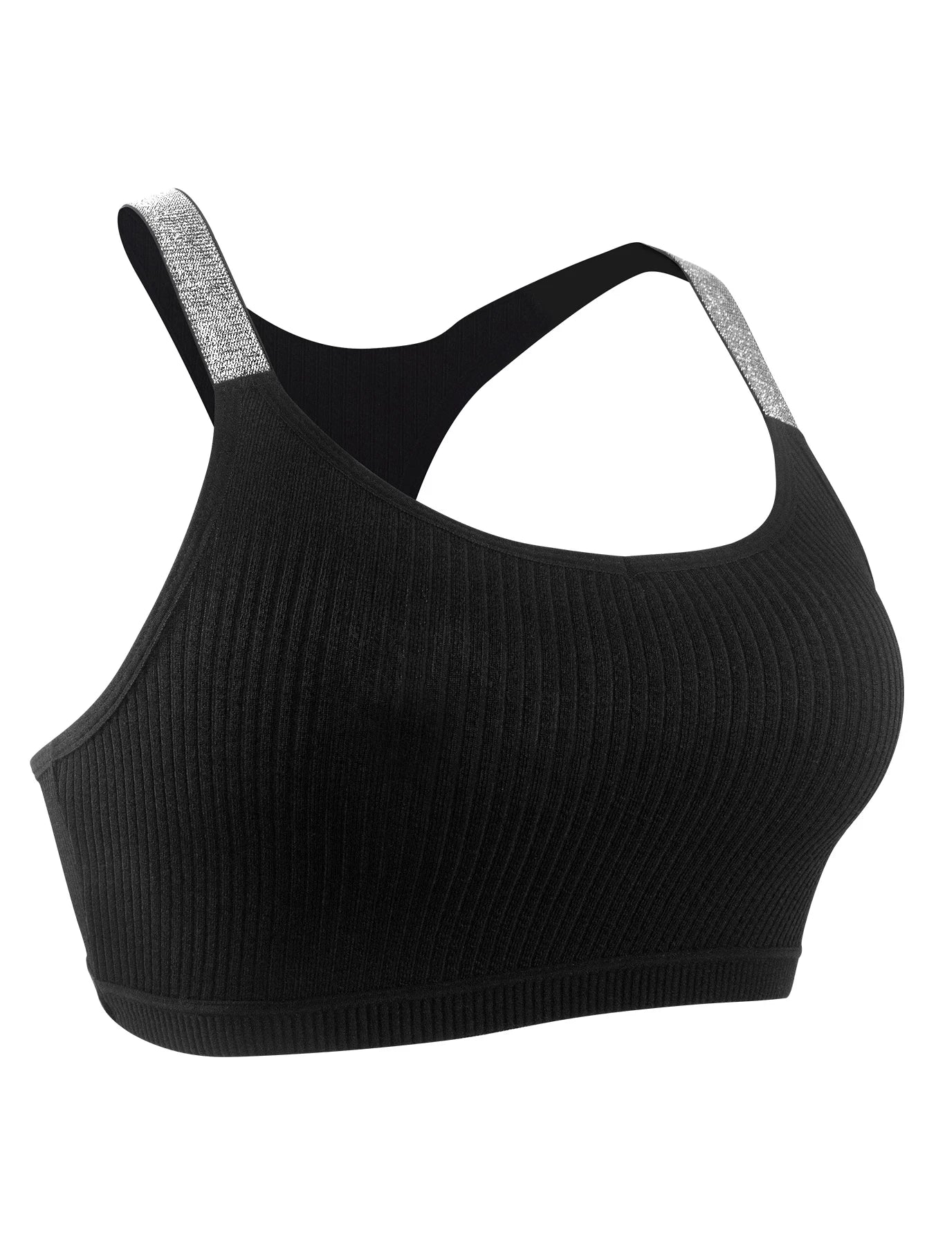 Sexy Sports Bras – Fitness Women’s Underwear, Yoga Crop Tank Top, Ribbed Backless Lingerie, Breathable Bralette, Elegant Vest