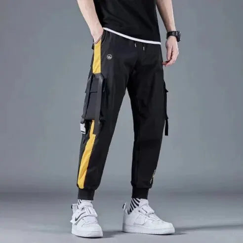 Oversized Sport Cargo Pants – Unisex Sweatpants, Korean Style, Y2K Vintage Workwear, Extra Large Size, Popular With Many Reviews