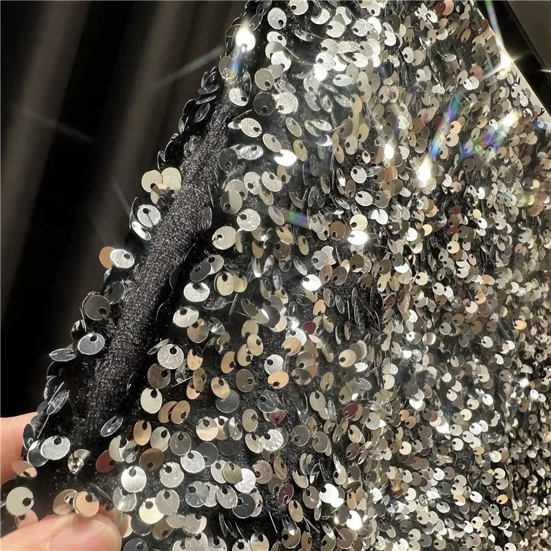 Velvet Shorts – Sequined, Shiny, Versatile, Clubwear, Hot Pants, High Street Fashion