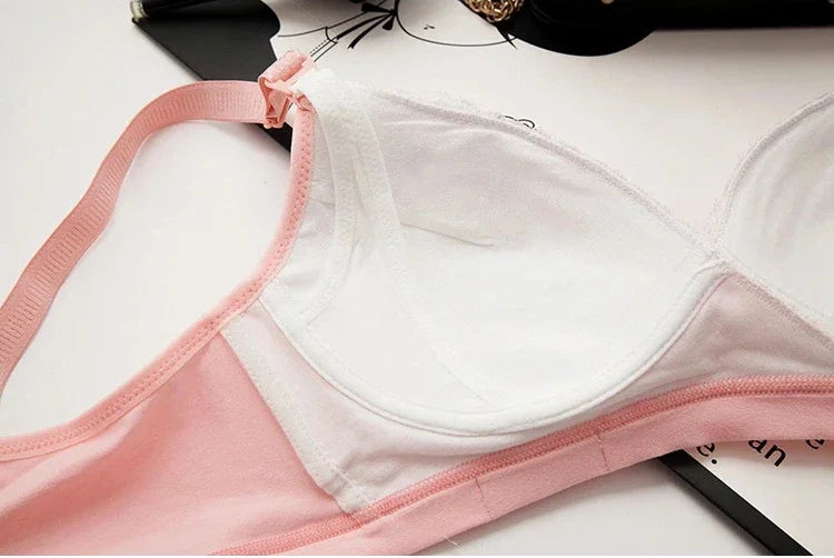 High-Quality Plus Size Nursing Bra – Breathable Cotton Comfortable Brassiere for Women, Seamless Maternity Breastfeeding Bra