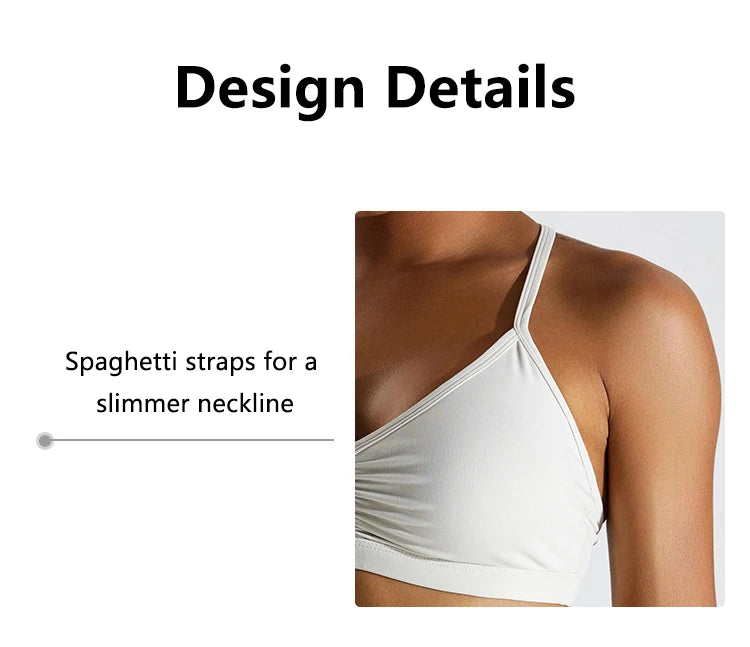Sexy Scrunch Sports Bra – Gym Top for Women, Running Back Cross Top, Sportswear, Yoga Underwear, Fitness Workout Clothing