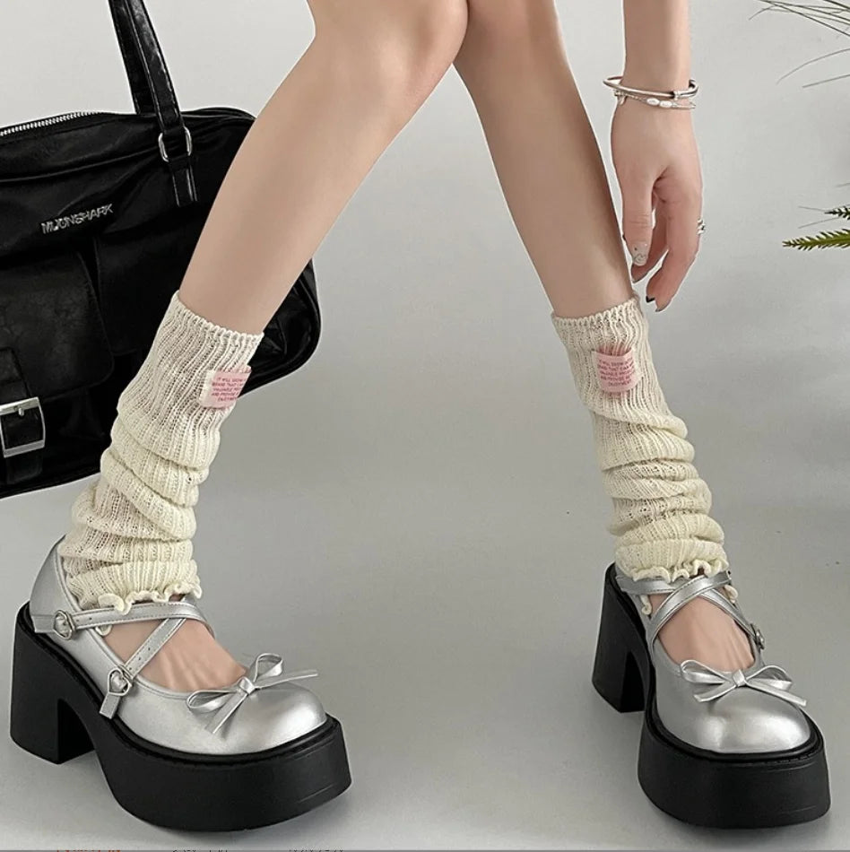 Lolita Mary Jane Shoes – Japanese Style, Vintage, Shallow High Heels, Chunky Platform, Cosplay Sandals