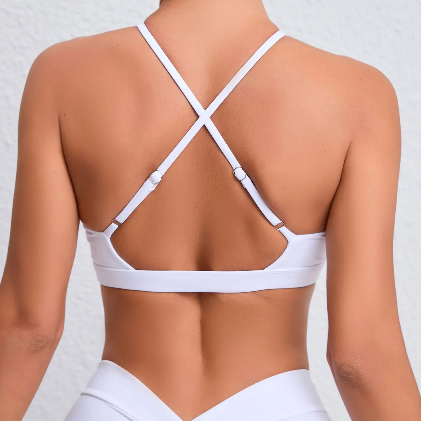 Gym Top – Women's Training Yoga Clothes, Stretch Sports Underwear, Fitness Workout Cross Yoga Bra, Sexy Sports Bra