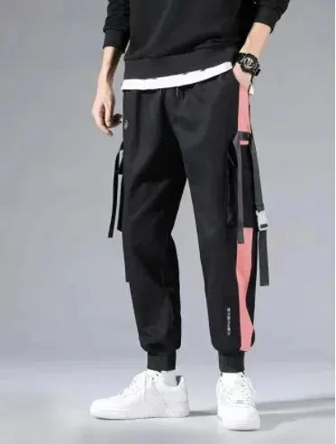 Oversized Sport Cargo Pants – Unisex Sweatpants, Korean Style, Y2K Vintage Workwear, Extra Large Size, Popular With Many Reviews