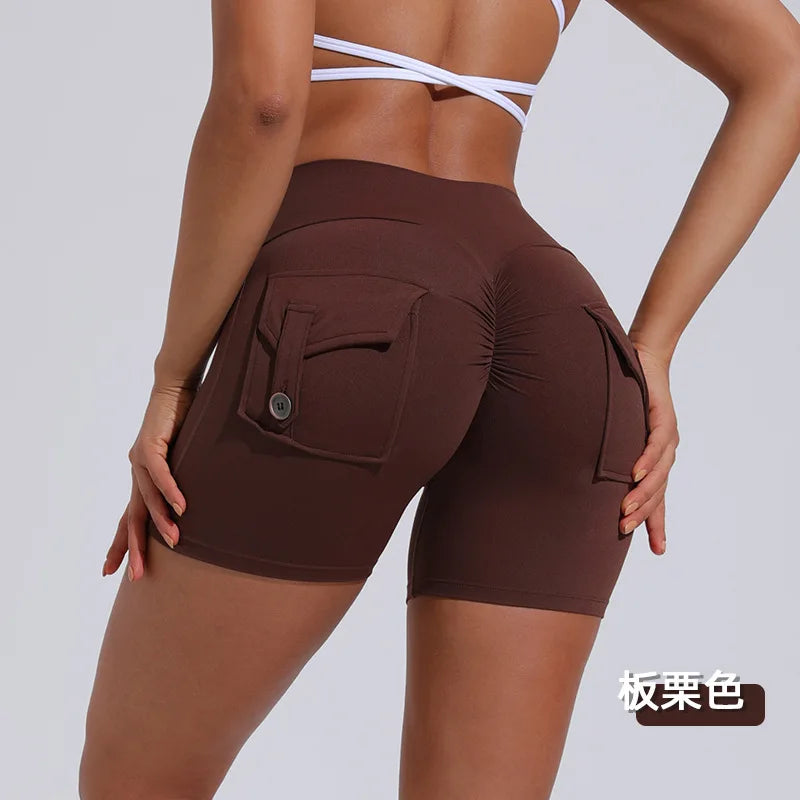 Smaller Gym Leggings – Scrunch Bum, High Waist, Yoga Pants, Shorts, Tights, Workout, Breathable, Naked Feeling, Elastic Fabric