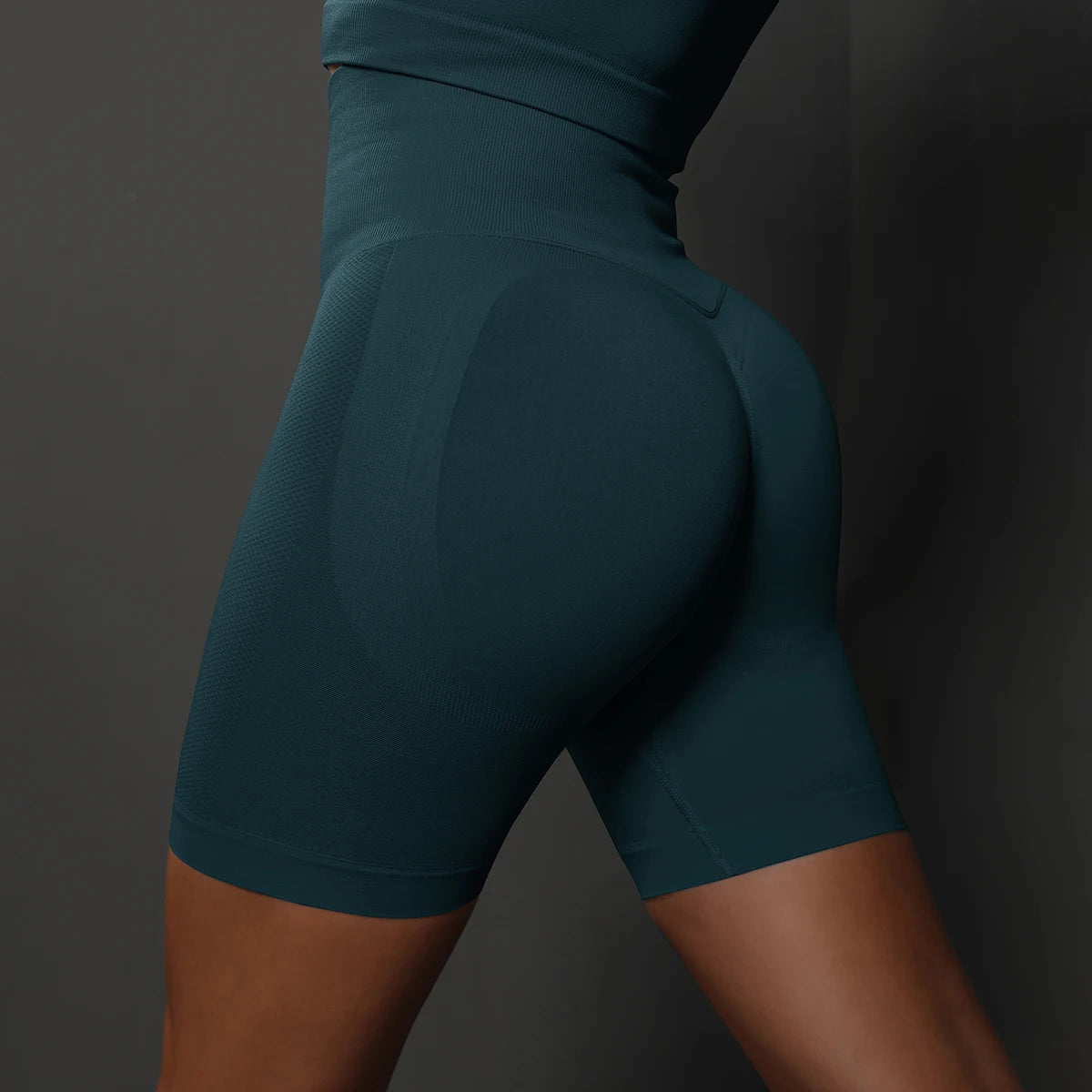 Women's Seamless Yoga Shorts – High Waist, Push-Up, Gym Workout, Fitness, Sports, Cycling Shorts