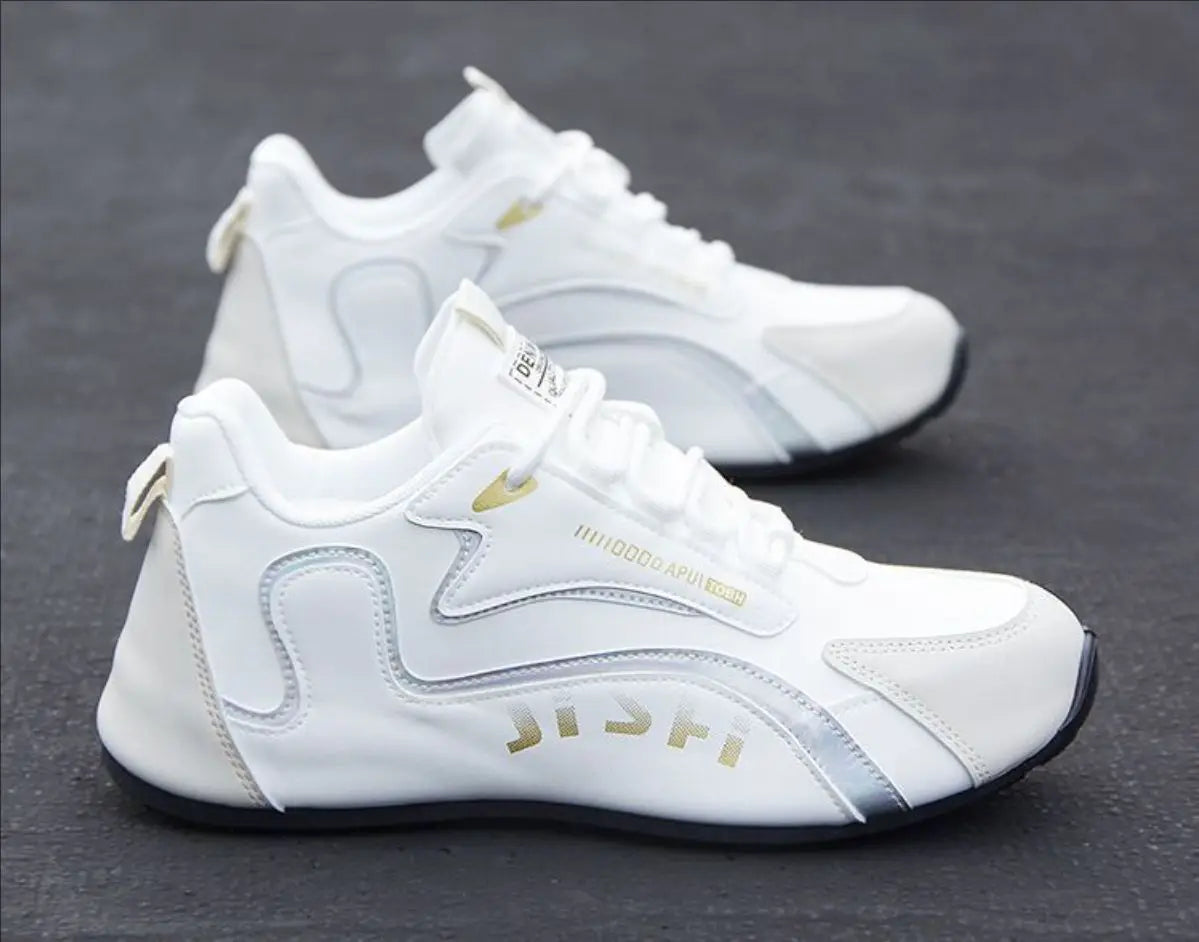 Men's Waterproof and Anti-Slip Leather Shoes – High-End Travel, Trendy, Versatile, Autumn Sports Shoes