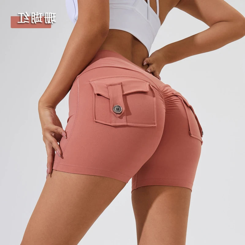 Smaller Gym Leggings – Scrunch Bum, High Waist, Yoga Pants, Shorts, Tights, Workout, Breathable, Naked Feeling, Elastic Fabric