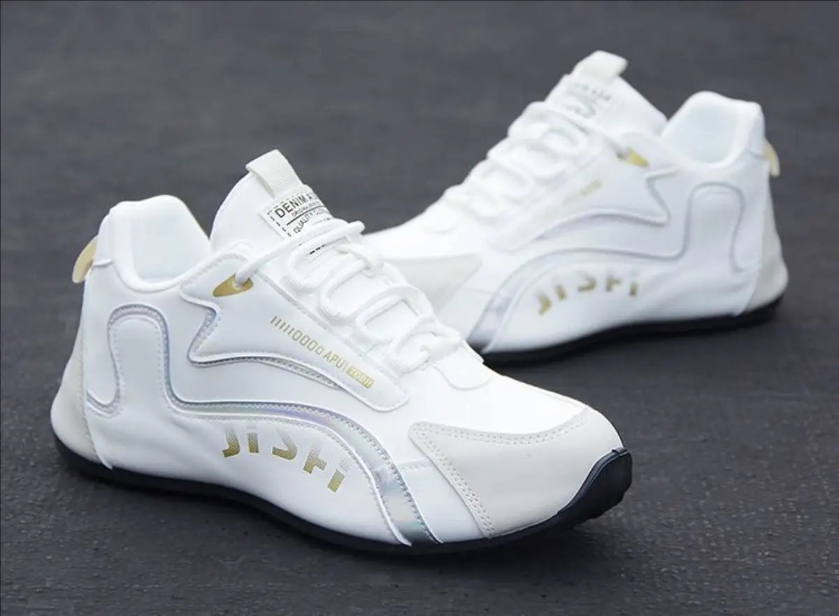Men's Waterproof and Anti-Slip Leather Shoes – High-End Travel, Trendy, Versatile, Autumn Sports Shoes