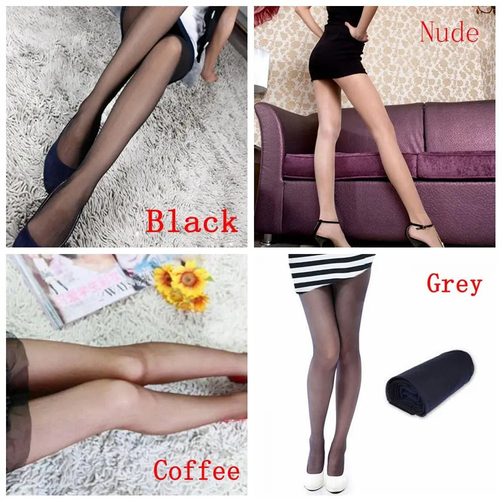 Sexy Women's Tights Stocking Panties – Lady Open Toe Sheer Leggings, Ultra-Thin Tights, Pantyhose Stockings Socks
