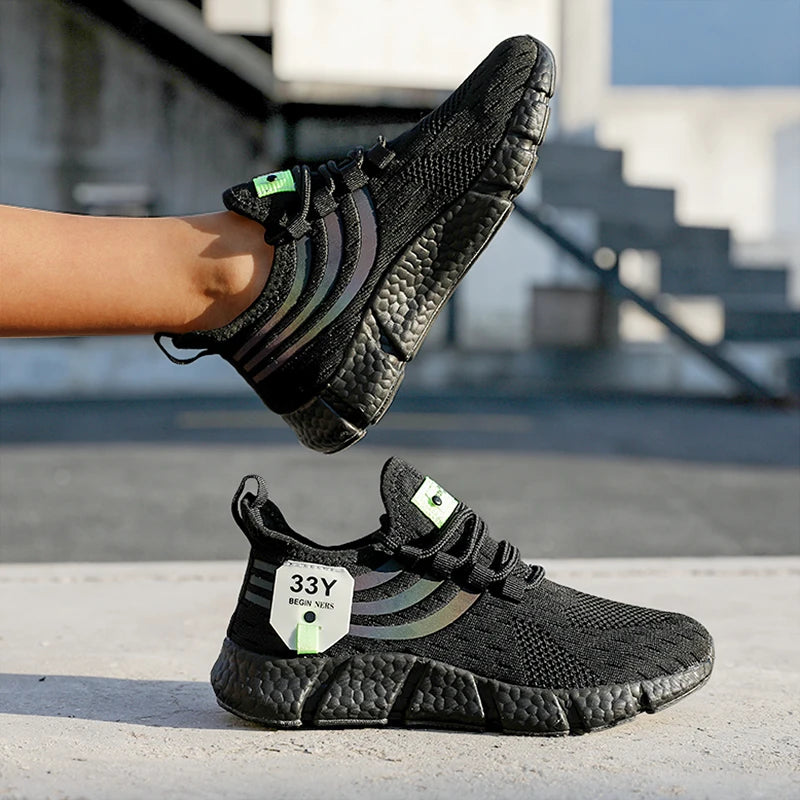 Casual Sports Shoes – Breathable Lightweight Sneakers, Anti-Slip Flats, Outdoor Running & Walking Shoes, Female Vulcanized Shoes for Women