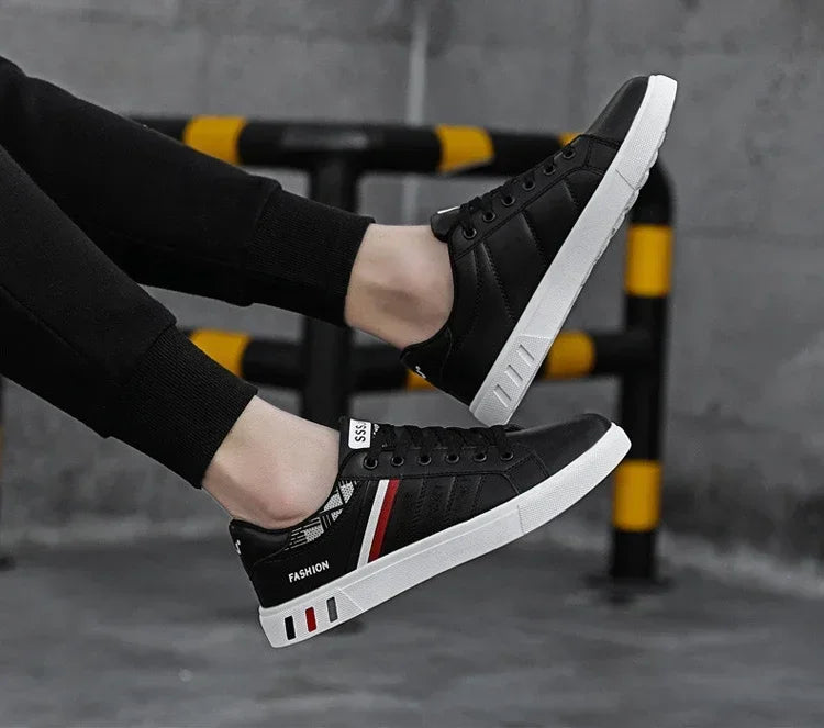 Men's Flats – Luxury Sneakers, Spring Autumn, Outdoor Sport Shoes, Fashion Vulcanized Tenis Para Hombre