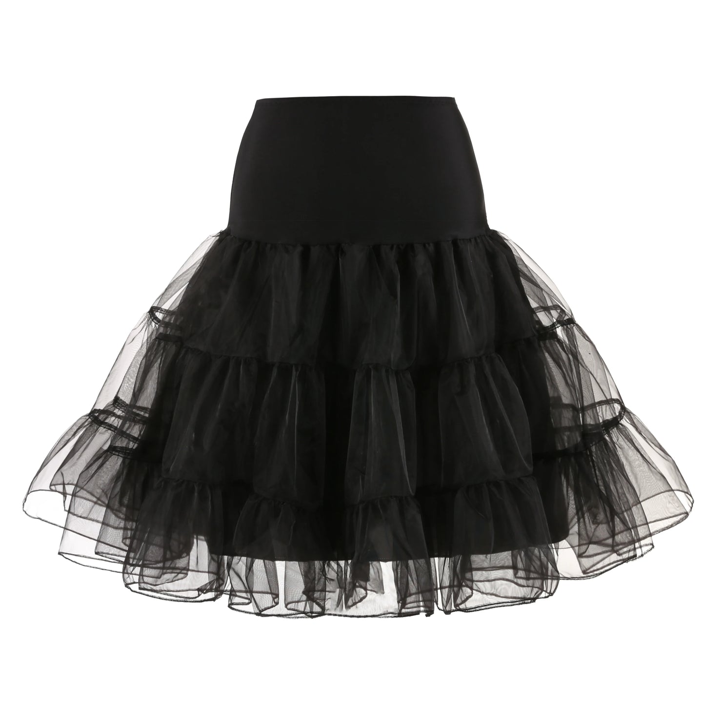 Women's 50s Vintage Tulle Petticoat – Half Slip, Tutu Underskirt