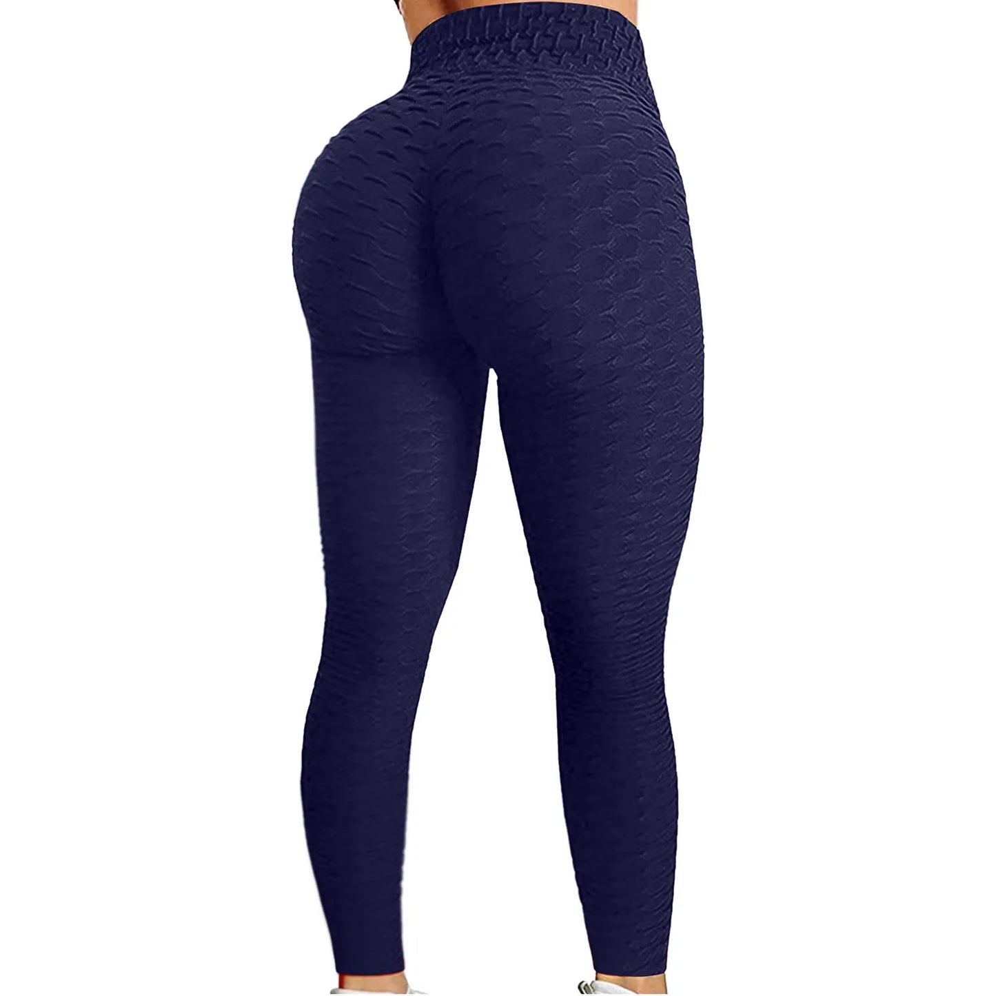 Women's Bubble Hip Lifting Pants – High Waist, Flared Design, Yoga, Fitness, Running, Gym, Sports, Dance Trousers