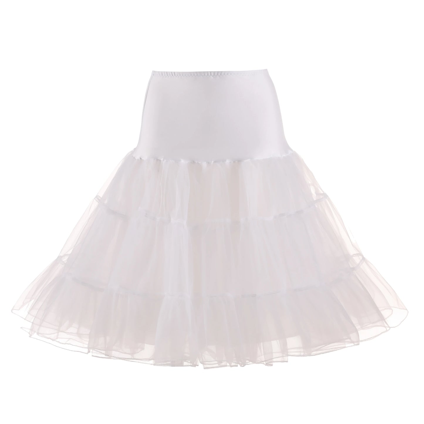 Women's 50s Vintage Tulle Petticoat – Half Slip, Tutu Underskirt