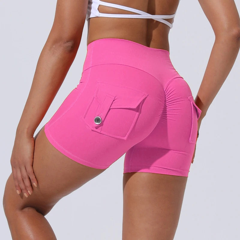 Smaller Gym Leggings – Scrunch Bum, High Waist, Yoga Pants, Shorts, Tights, Workout, Breathable, Naked Feeling, Elastic Fabric