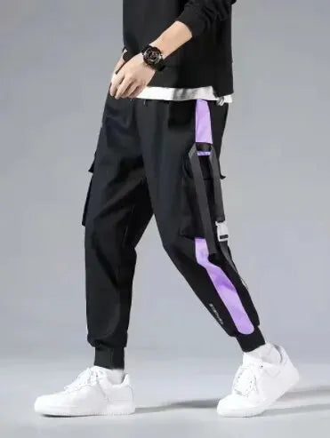 Oversized Sport Cargo Pants – Unisex Sweatpants, Korean Style, Y2K Vintage Workwear, Extra Large Size, Popular With Many Reviews