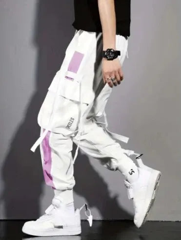 Oversized Sport Cargo Pants – Unisex Sweatpants, Korean Style, Y2K Vintage Workwear, Extra Large Size, Popular With Many Reviews