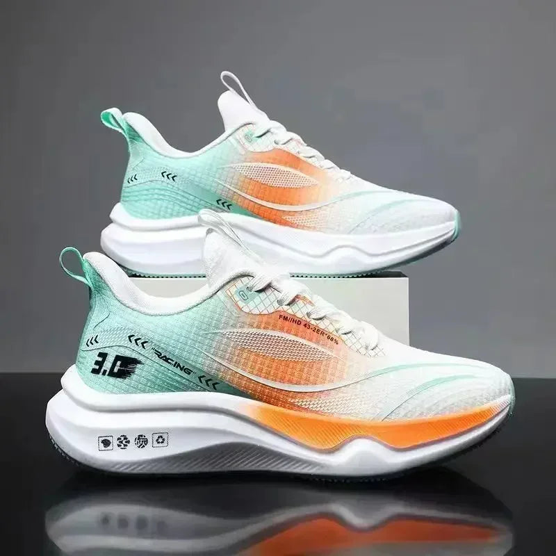 Men's Without Heel Sneakers – Big Size, Autumn, Casual Skateboarder Shoes, Summer, Sport, Top Comfort, Super Cozy