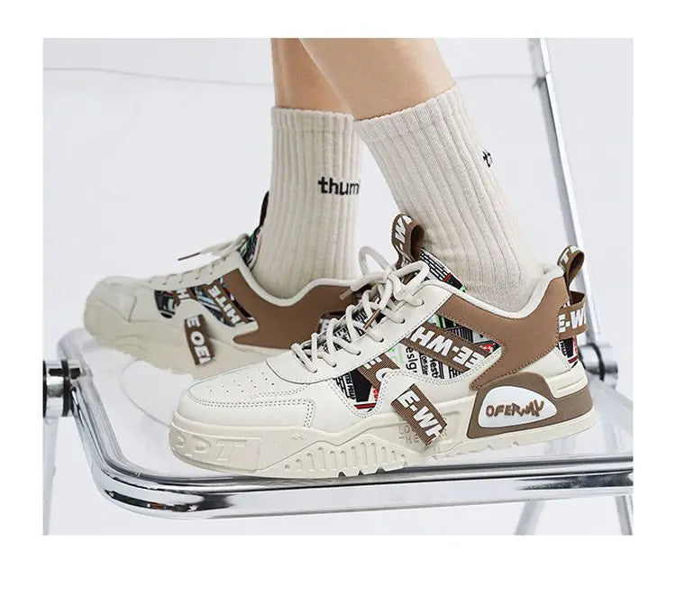 Luxury Men's Vulcanized Shoes – Summer Casual Sneaker, Outdoor Running Platform, Designer Skateboard Tenis
