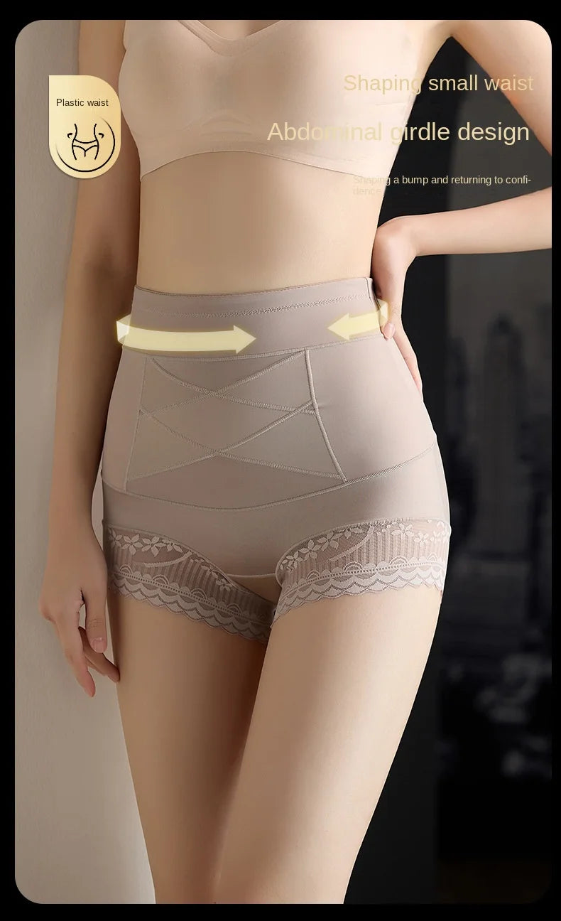 Women's High Waist Belly Shaping Pants – Postpartum, Plus Size, Slimming, Summer Wear
