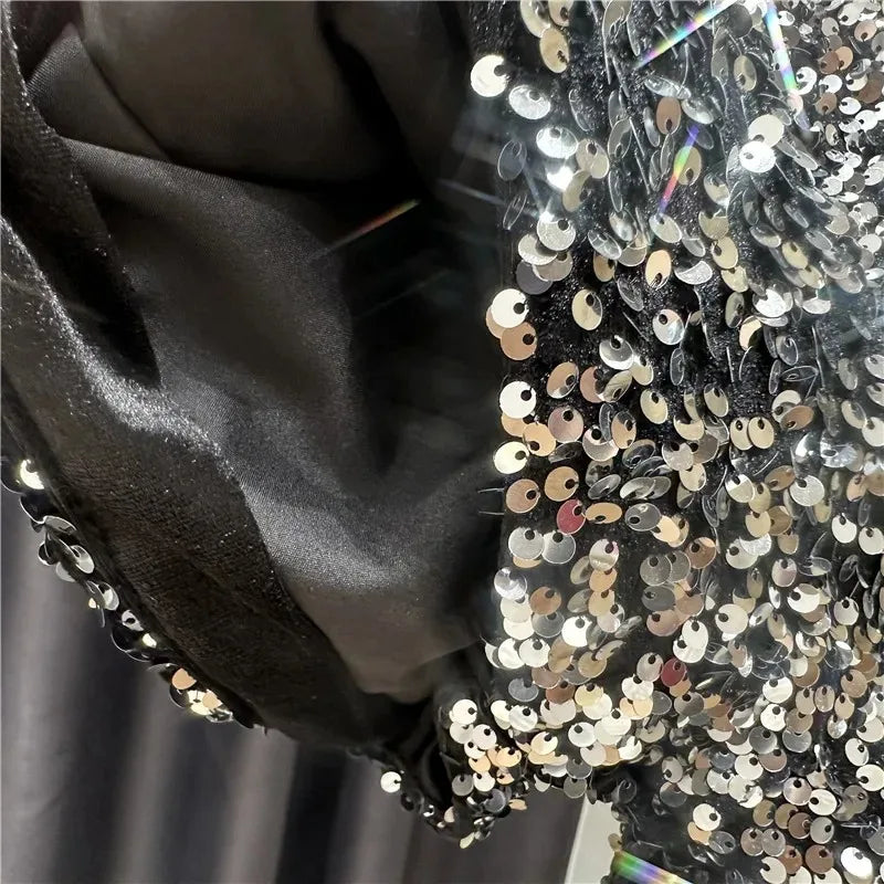 Velvet Shorts – Sequined, Shiny, Versatile, Clubwear, Hot Pants, High Street Fashion