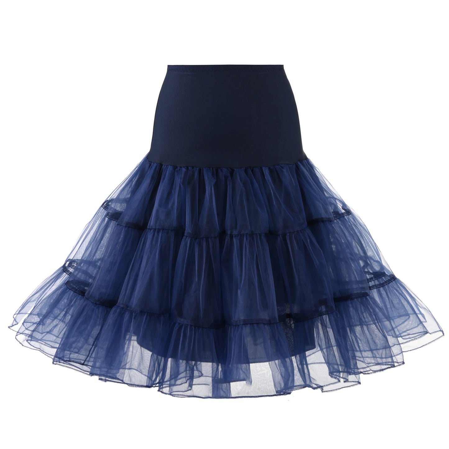 Women's 50s Vintage Tulle Petticoat – Half Slip, Tutu Underskirt
