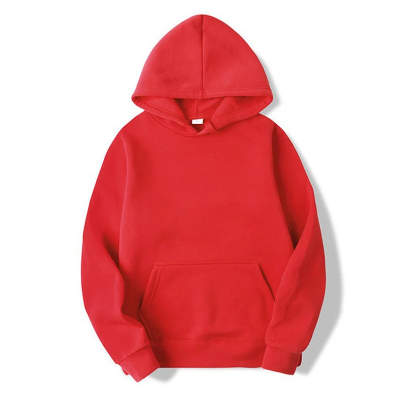 Men & Women Fashion Hoodies – Spring Autumn Long Sleeve Pullover Tops, Casual Pocket Hoodies, Unisex Loose Sportswear
