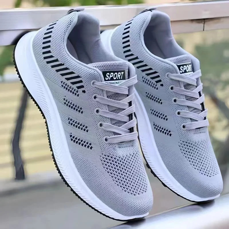 Men's Casual Shoes – Fashionable Sports, Breathable Running, Outdoor Walking, Training Tennis Shoes