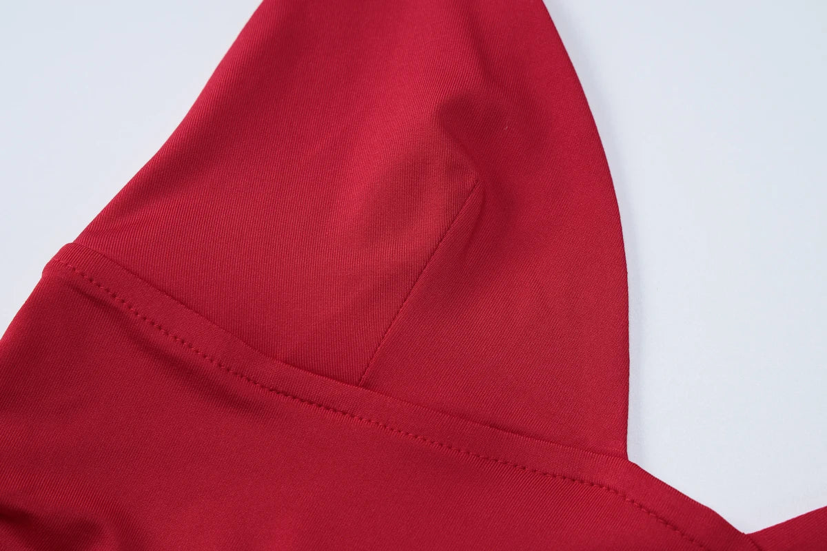 Sleeveless Ruched Bodycon Camisole – Solid Color, Sexy, Party, Clubwear, Streetwear, Autumn/Winter, Y2K Style