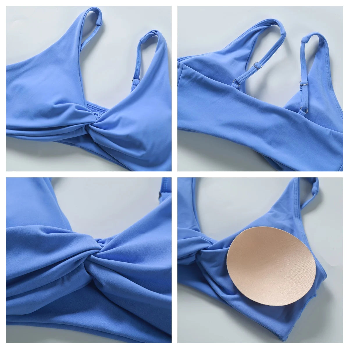 Sports Bra – Shockproof Push Up Gym Top, Quick-Dry Yoga Crop Top for Women
