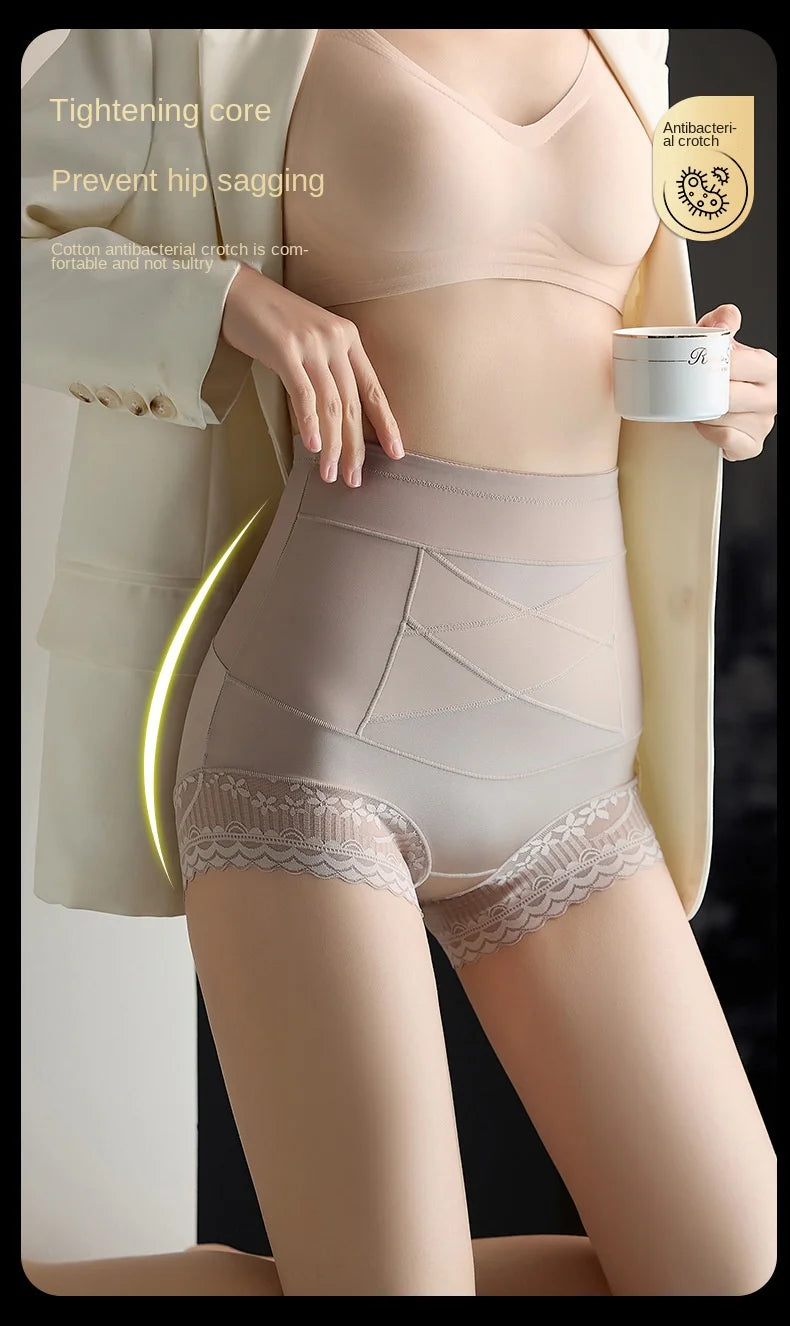 Women's High Waist Belly Shaping Pants – Postpartum, Plus Size, Slimming, Summer Wear