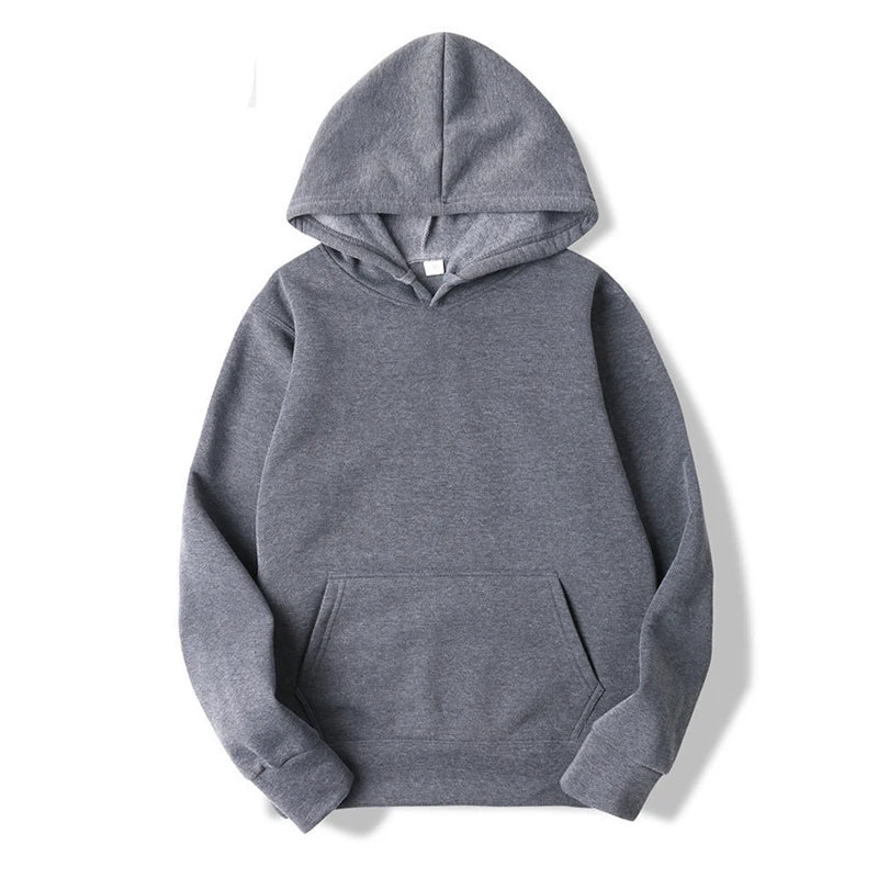 Men & Women Fashion Hoodies – Spring Autumn Long Sleeve Pullover Tops, Casual Pocket Hoodies, Unisex Loose Sportswear