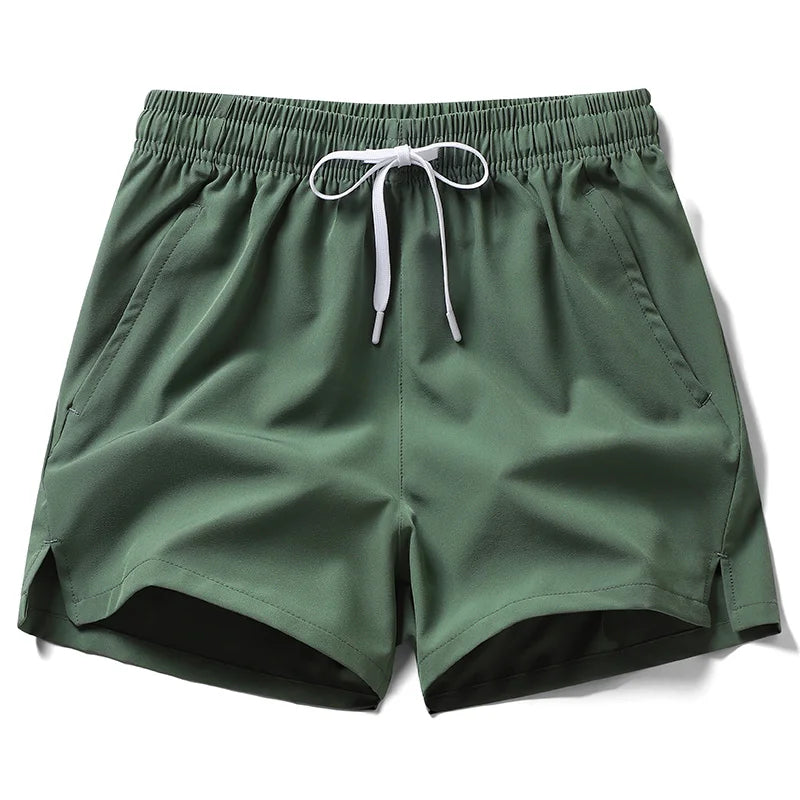 Sports Shorts – Running Pants, Three-Piece Design, Men's and Women's Zippered Pockets, Couple's Summer Shorts