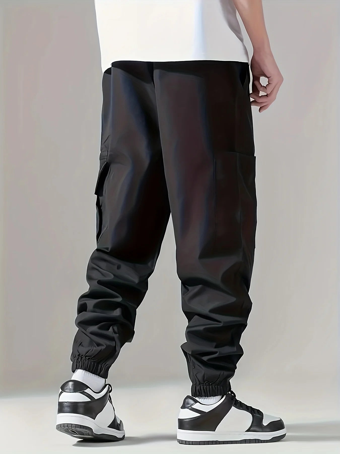 Men's Cargo Pants – Thin, Comfortable and Breathable, Outdoor Casual Wear, Suitable for Running and Cycling, Multi-Pocket Style