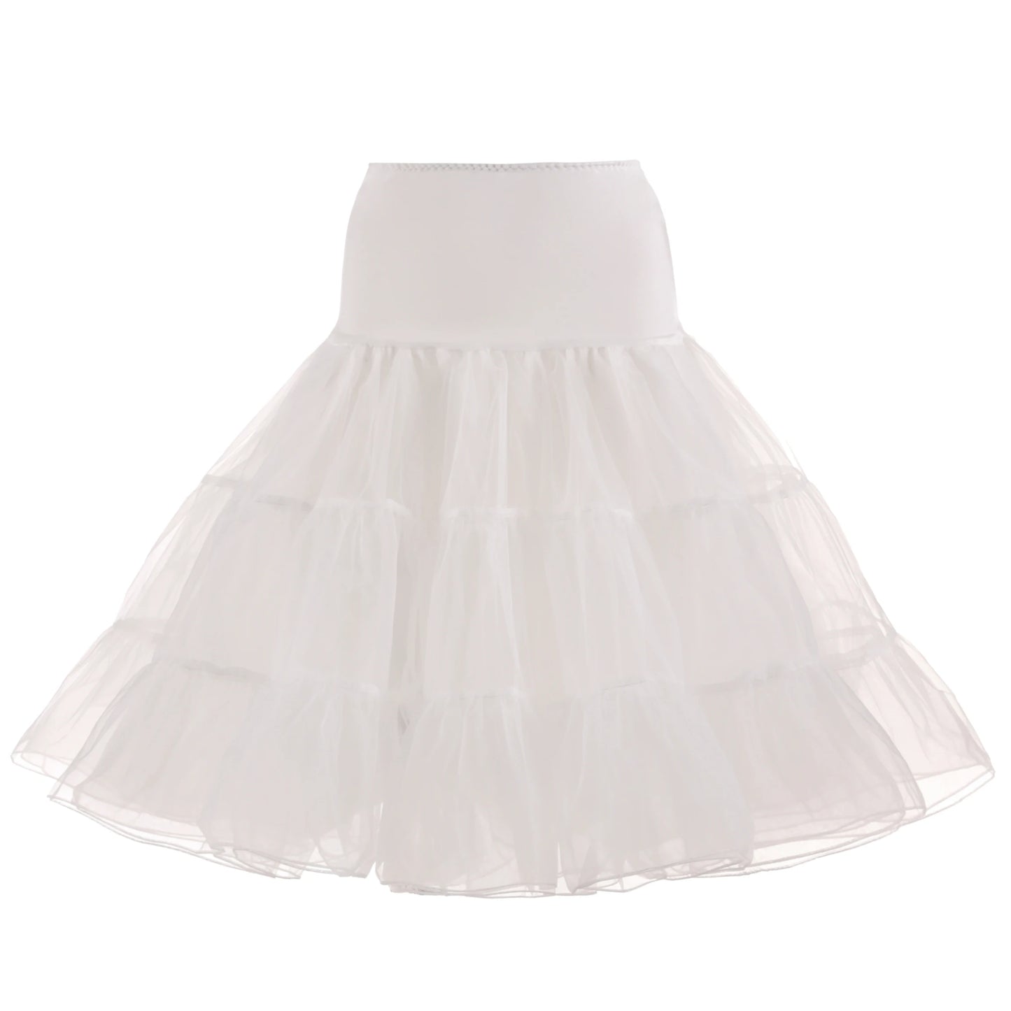Women's 50s Vintage Tulle Petticoat – Half Slip, Tutu Underskirt