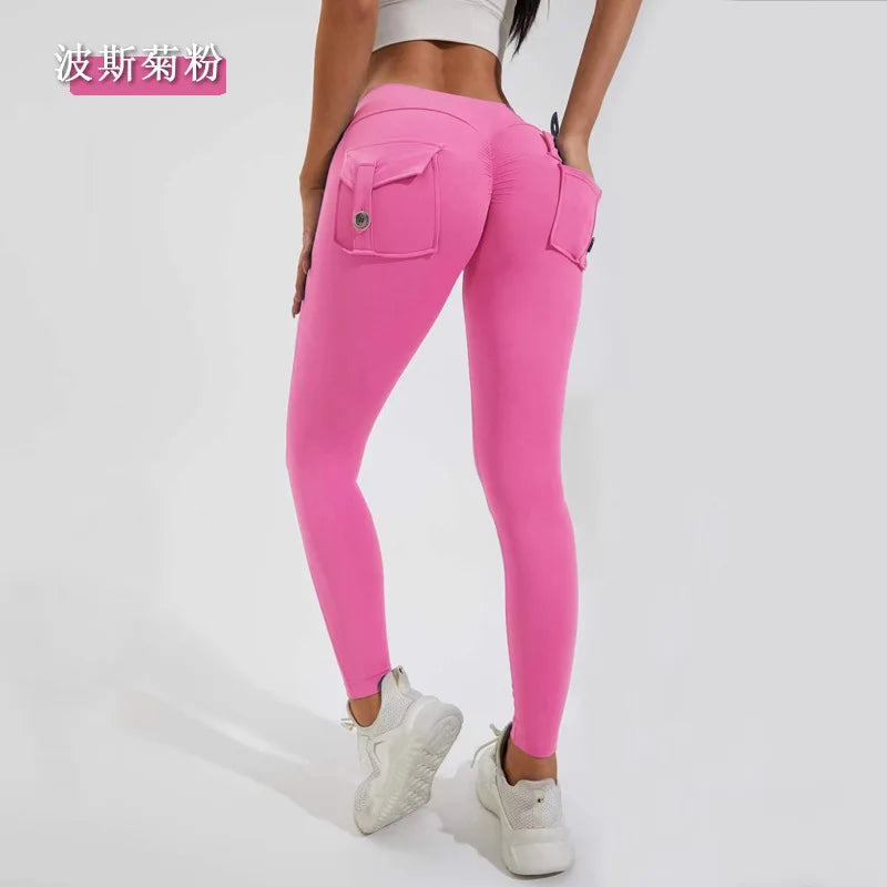 Smaller Gym Leggings – Scrunch Bum, High Waist, Yoga Pants, Shorts, Tights, Workout, Breathable, Naked Feeling, Elastic Fabric