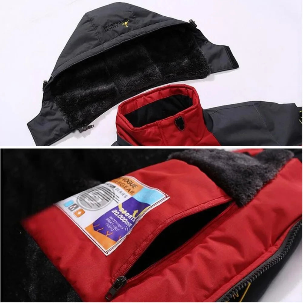 Parka Men – Windbreak, Plus Thick, Warm, Windproof Fur Coats, Military Hooded Anorak Jackets for Men, Winter Jackets