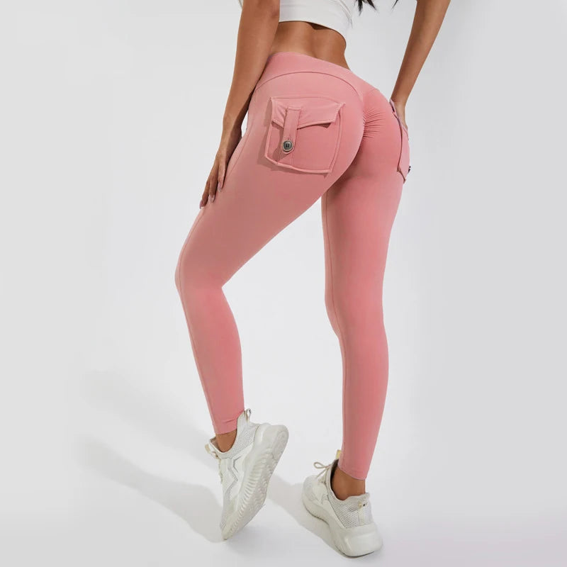 Smaller Gym Leggings – Scrunch Bum, High Waist, Yoga Pants, Shorts, Tights, Workout, Breathable, Naked Feeling, Elastic Fabric