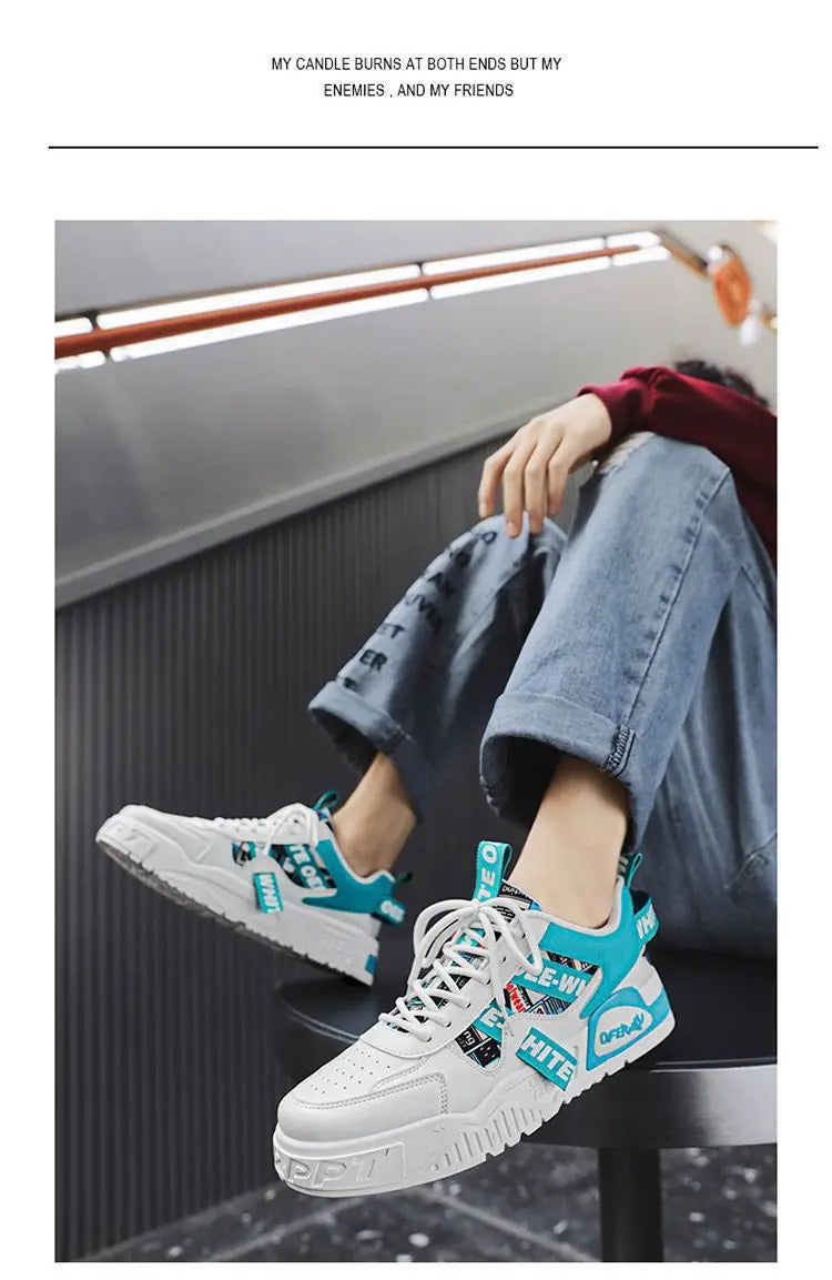 Luxury Men's Vulcanized Shoes – Summer Casual Sneaker, Outdoor Running Platform, Designer Skateboard Tenis