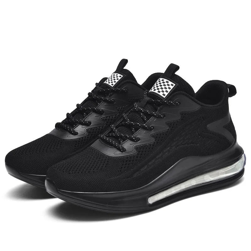 Men's Running Shoes – Soft-soled, Mesh, Breathable, Casual Sports, Coconut Trendy Shoes